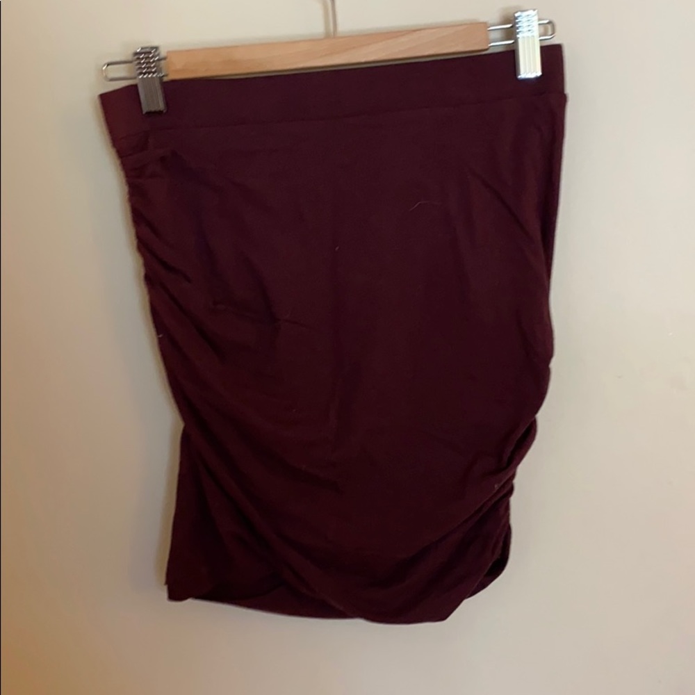 Club Monaco knit bodycon mini skirt sz S
